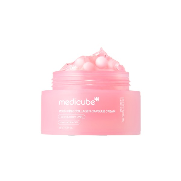 كريم الكبسولات الوردية بالكولاجين من Medicube

Medicube PDRN Pink Collagen Capsule Cream – 55g