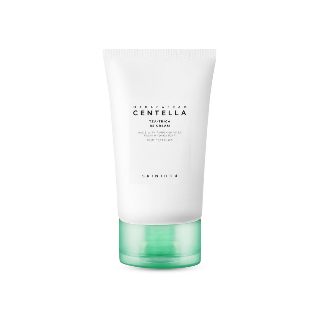 🌿 SKIN1004 Madagascar Centella Tea-Trica B5 Cream – كريم سنتيلا بالشاي والبانتينول
حجم 75ml