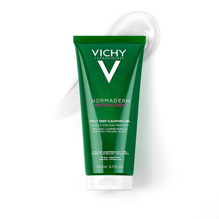 Vichy normaderm phytosolution purifying cleansing gel 200 ml
غسول فيجي جل غسول يومي للبشرة الدهنية والمختلطة والمعرّضة للحبوب.