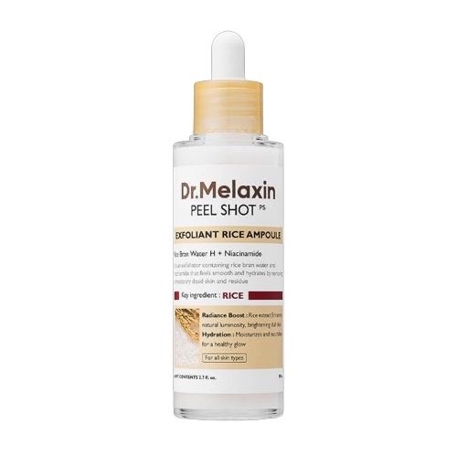 خصم لمدة 3 ايام Dr.Melaxin - Peel Shot Exfoliant White Rice Ampoule 80ml
د ميلاكسين ، د ميلاكسن dr melaxin مقشر الرؤوس السوداء بالرز الابيض